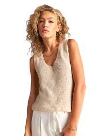 Riani BAUMWOLL-STRICKTOP MIT LUREXEINSCHLÜSSEN Zeitlich begrenztes Angebot