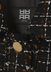 Riani LANGE WESTE AUS TWEED CHECK Im Verkauf