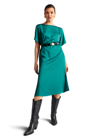 Riani MIDIKLEID AUS HAMMERED SATIN Verkauf