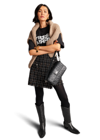 Riani MINIROCK MIT TWEED CHECK Fabrikverkauf