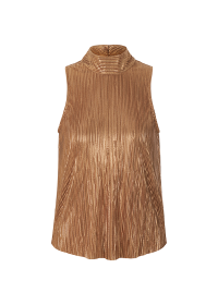 Riani STEHKRAGEN-TOP AUS METALLISCHEM JERSEY Flash Sale