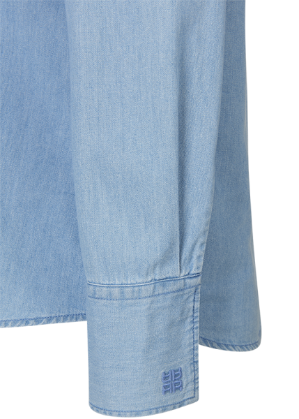 Riani BLUSE AUS LIGHT DENIM Riesige Ersparnisse