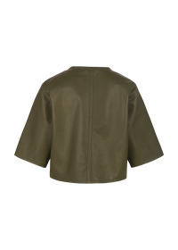Riani KURZE LEDERJACKE MIT NETZOPTIK Speichern exportieren