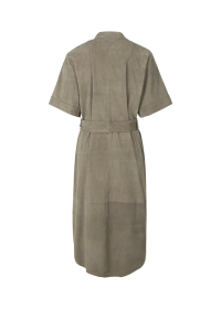 Riani LEDERKLEID MIT GÜRTEL 50% Rabatt für begrenzte Zeit