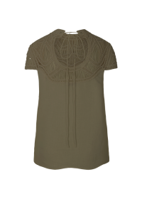 Riani MACRAMÉ-BLUSE AUS LEINEN Black Friday