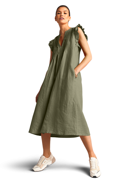 Riani MIDIKLEID MIT RÜSCHEN Neueste Mode