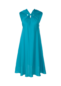 Riani NECKHOLDER-KLEID AUS HAMMERED SATIN Super Sparpreis