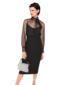 Riani BLUSE AUS CRYSTAL TULLE Nur für heute