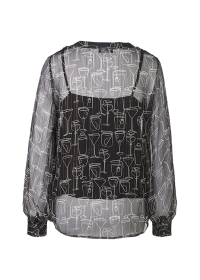 Riani BLUSE MIT COCKTAIL PRINT Discount Store für neue Produkte