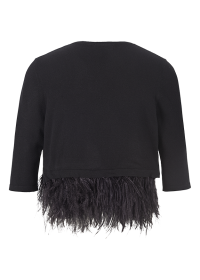 Riani CROPPED CARDIGAN MIT FEDERN Im Verkauf