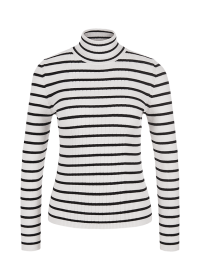 Riani GESTREIFTER ROLLKRAGEN-PULLOVER 2025