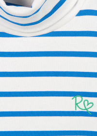 Riani GESTREIFTES ROLLKRAGEN-SHIRT Online