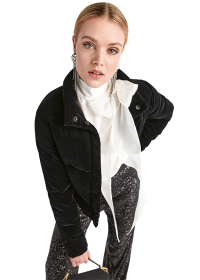 Riani PUFFER JACKET AUS SAMT Riesige Rabatte