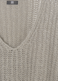 Riani RIPPENSTRICK-PULLOVER MIT V-AUSSCHNITT Speichern exportieren