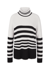 Riani ROLLKRAGEN-PULLOVER MIT STREIFEN Black Friday Preise