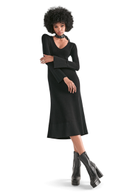 Riani STRICKKLEID AUS VISCO STRETCH KNIT Rabatt