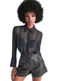 Riani TRANSPARENTE CHIFFONBLUSE