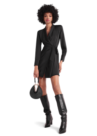 Riani WICKELKLEID AUS HAMMERED SATIN Lagerräumung