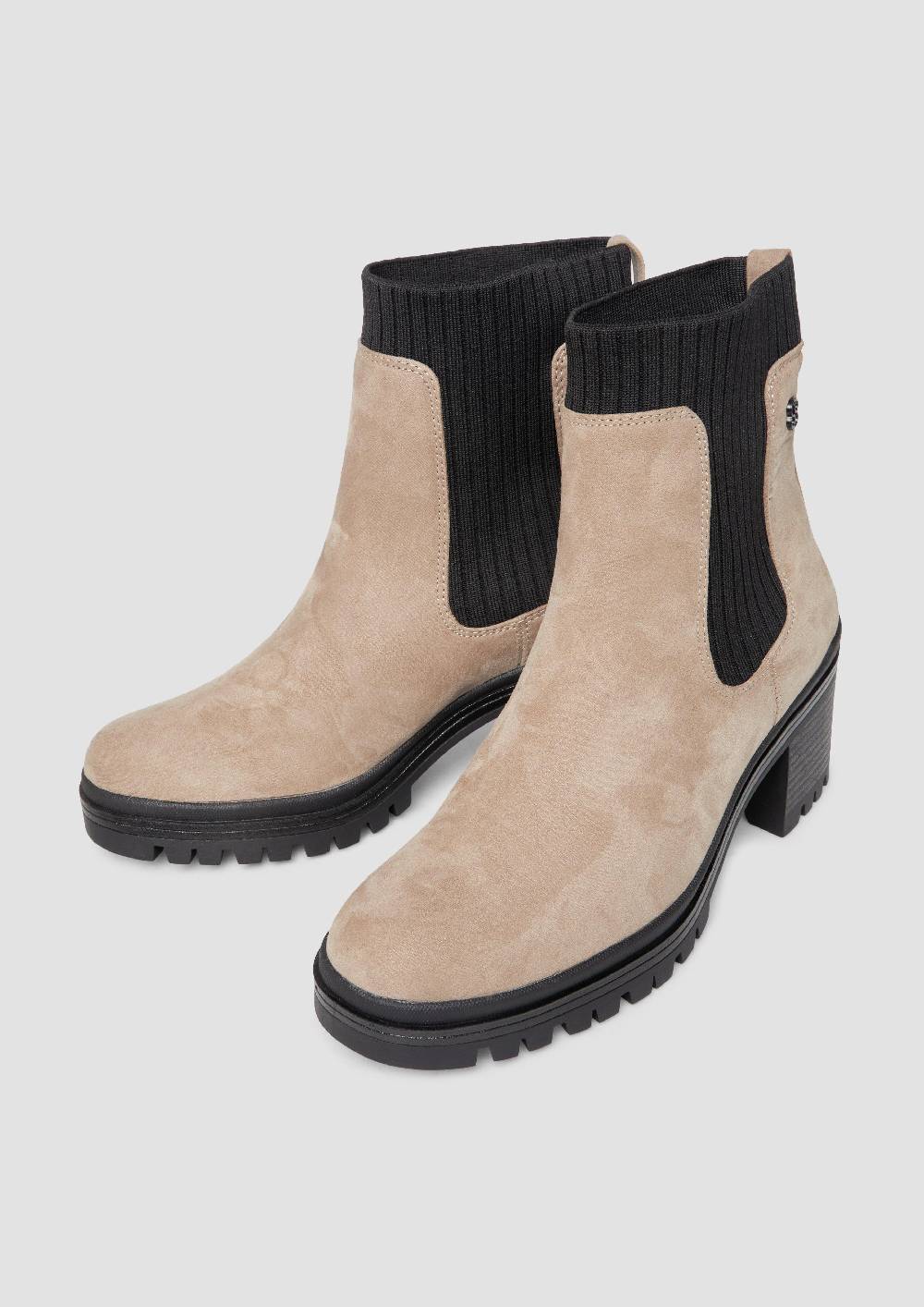S.Oliver Stiefeletten mit Blockabsatz Bis zu 55% Rabatt