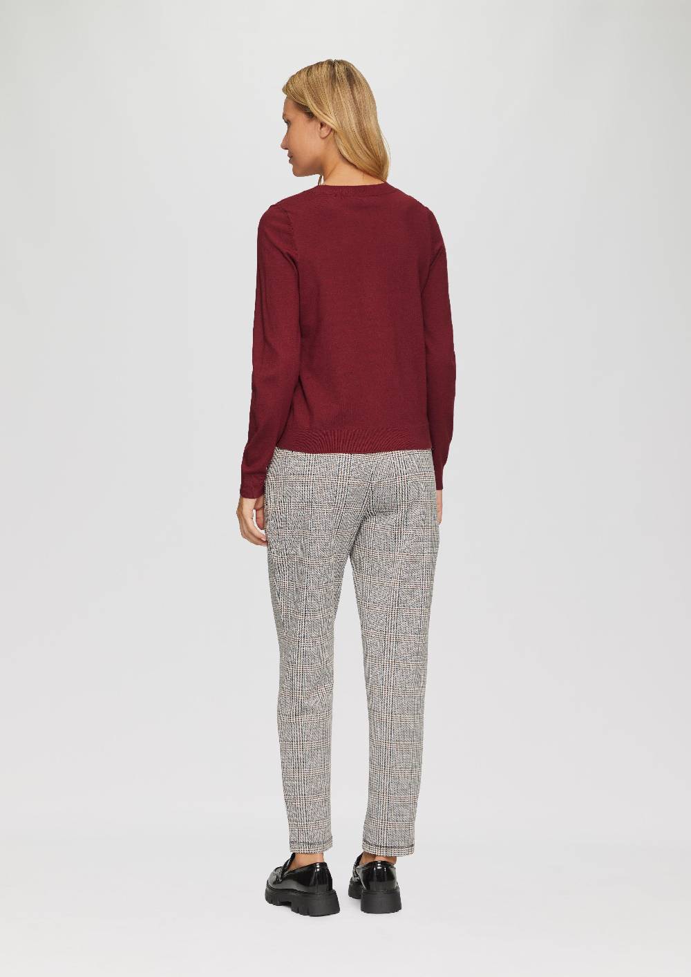 S.Oliver Weicher Pullover mit Rundhalsausschnitt aus Viskosemix Muttertagsangebot