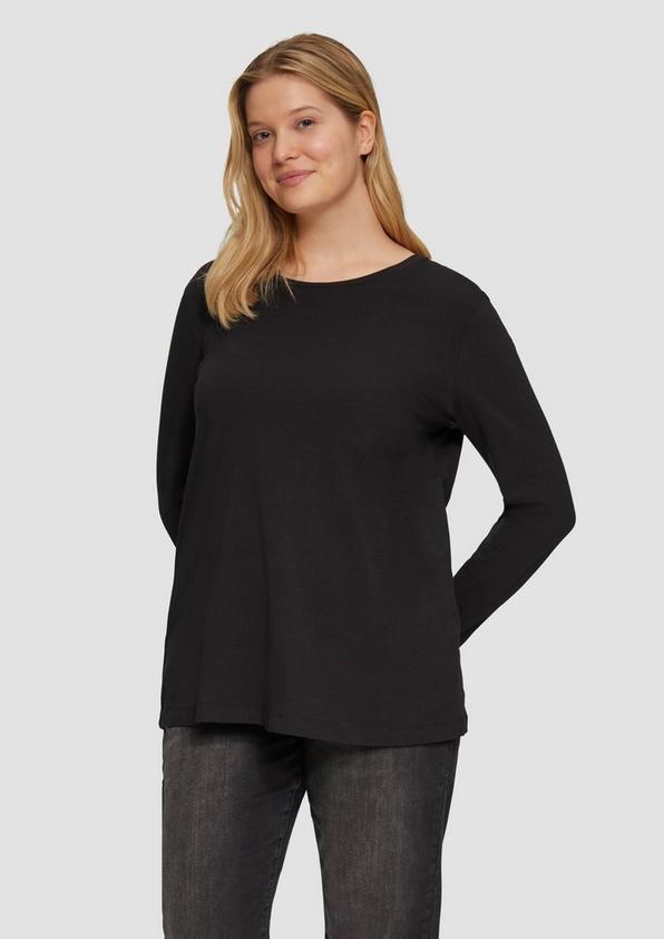 S.Oliver Longsleeve aus Baumwollstretch Riesige Ersparnisse