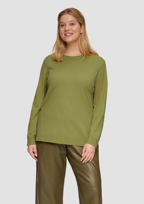 S.Oliver Strickpullover mit Rundhalsausschnitt 50% Rabatt für begrenzte Zeit
