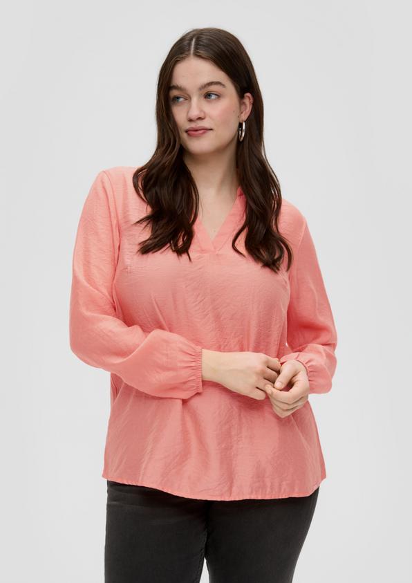 S.Oliver Hemdbluse mit Dobby-Struktur Exklusivangebot