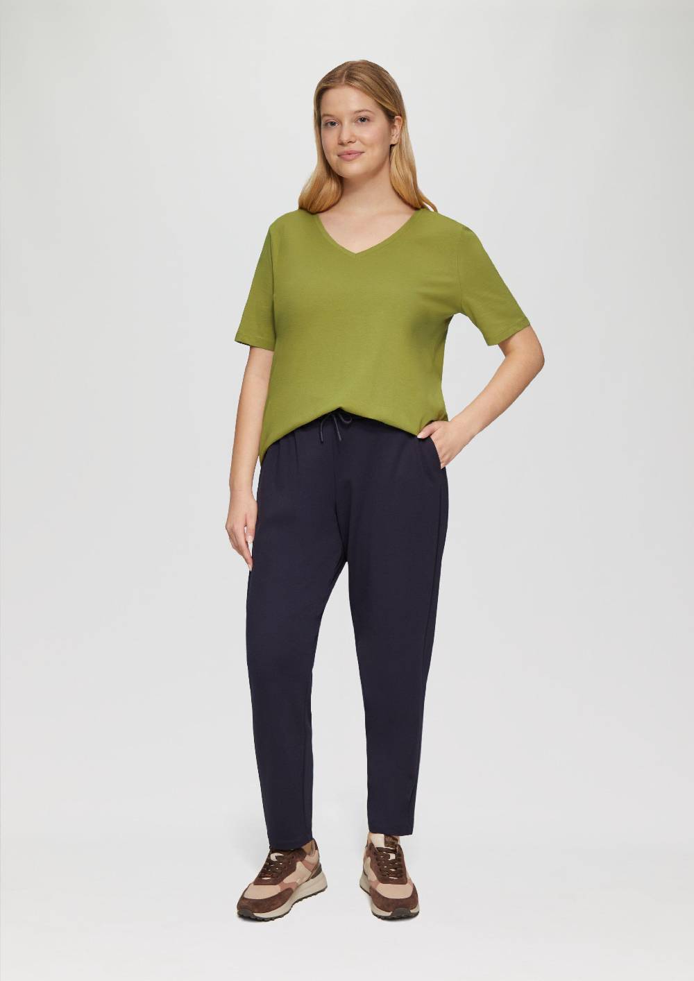 S.Oliver T-Shirt mit V-Ausschnitt Cyber Monday