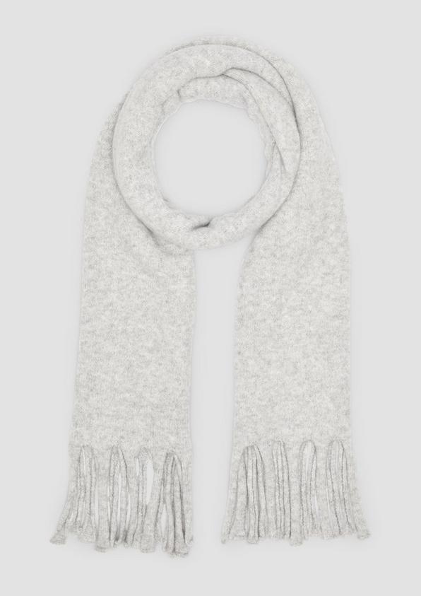 S.Oliver Gestrickter Schal mit Fransen Zeitbegrenzte Promotion