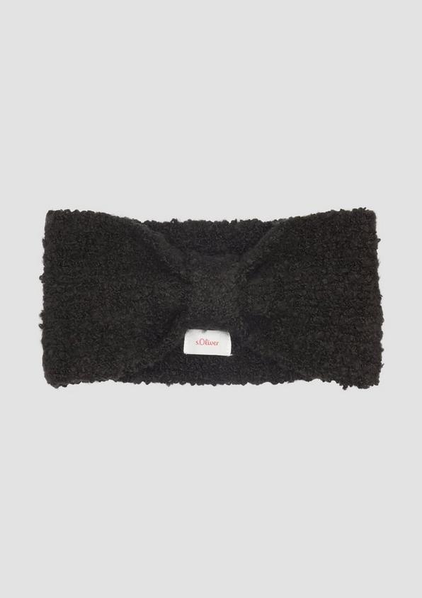 S.Oliver Gestricktes Stirnband aus Bouclé Hotsell