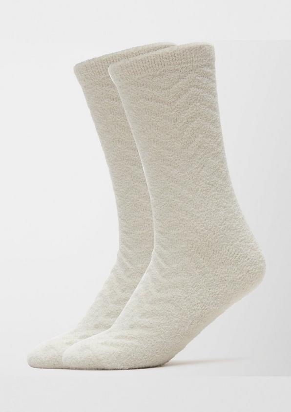 S.Oliver 2er-Pack Kuschelsocken mit Struktur Heißer Verkauf