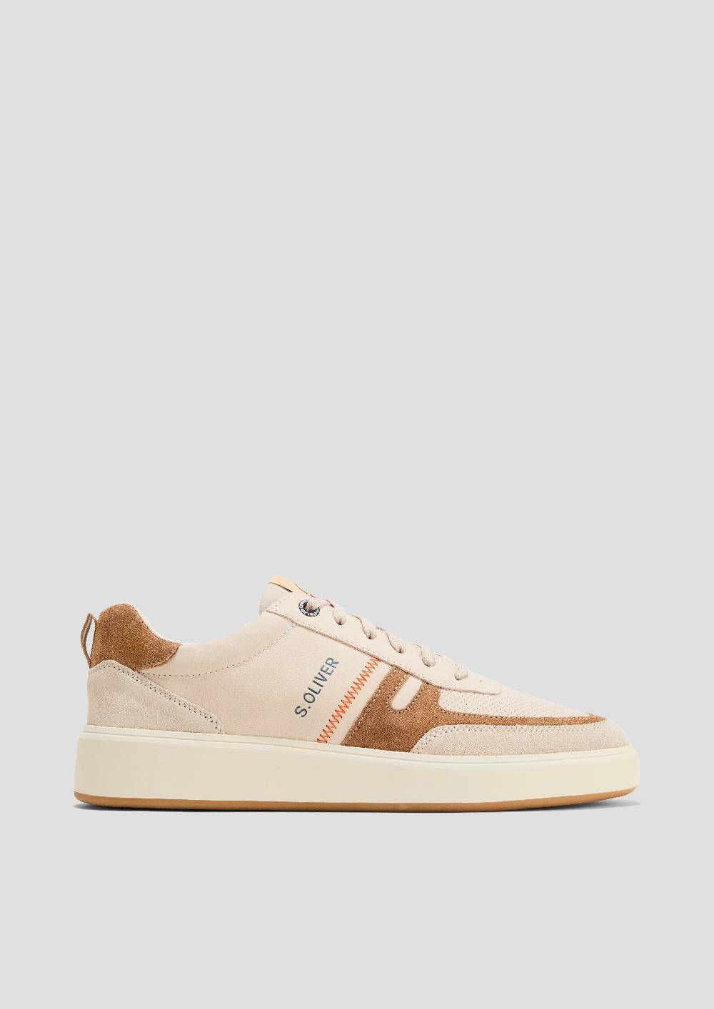 S.Oliver Sneaker aus Leder mit Logo-Detail Super Sparpreis