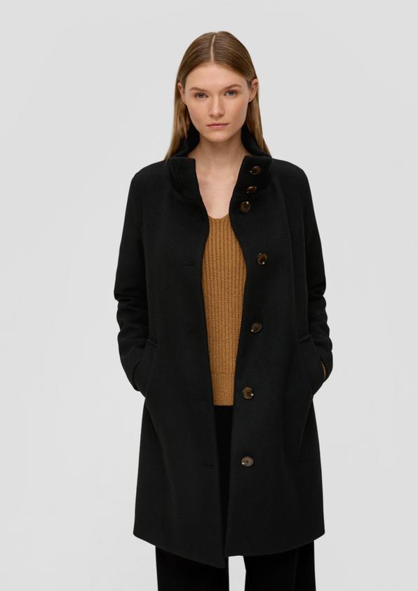 S.Oliver Twillmantel mit Stehkragen Fabrik Onlineshop