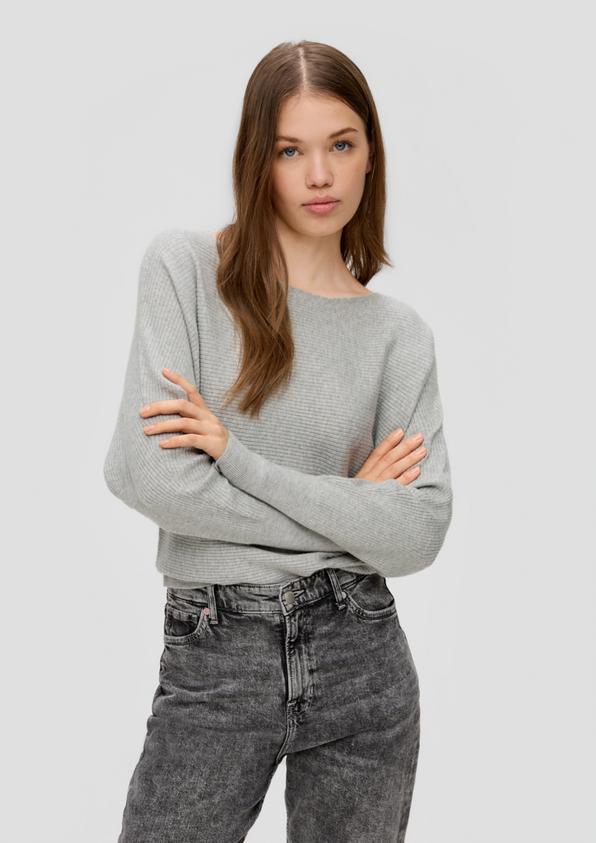 S.Oliver Rippstrickpulli mit Fledermausarm Weihnachtsangebot