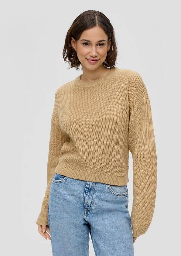 S.Oliver Leichter Sommerstrickpullover im Relaxed Fit Räumungsverkauf