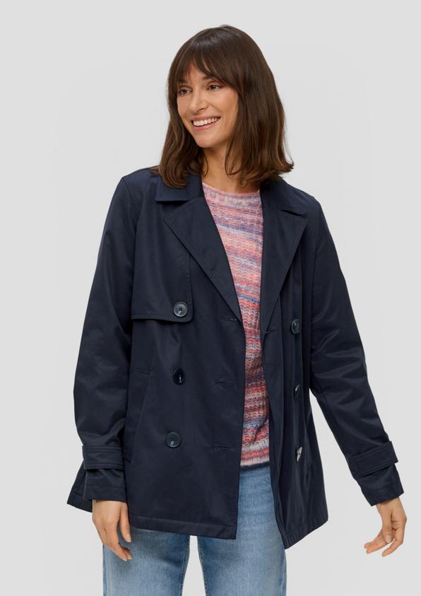 S.Oliver Cabanjacke aus Baumwollmix Kostenlose Rückgabe