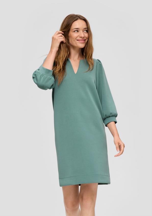 S.Oliver Softshell-Kleid mit V-Ausschnitt Letzter Tag