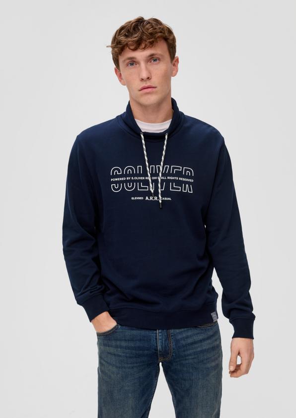 S.Oliver Sweatshirt mit Logo-Print im Angebot