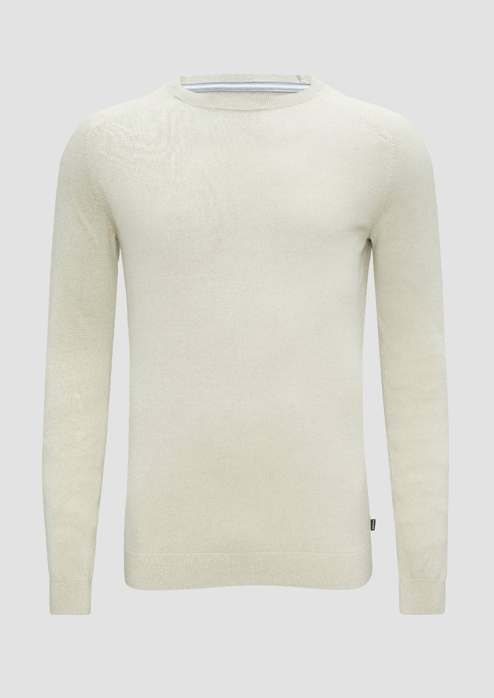 S.Oliver Strickpullover mit Rippbündchen zollfrei