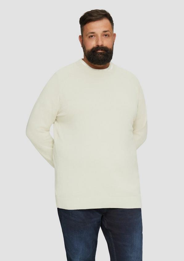 S.Oliver Strickpullover mit Rippbündchen Outlet