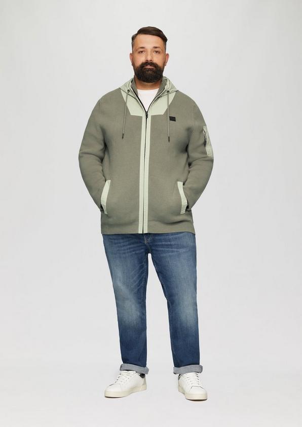 S.Oliver Cardigan mit Ärmeltasche Verkauf