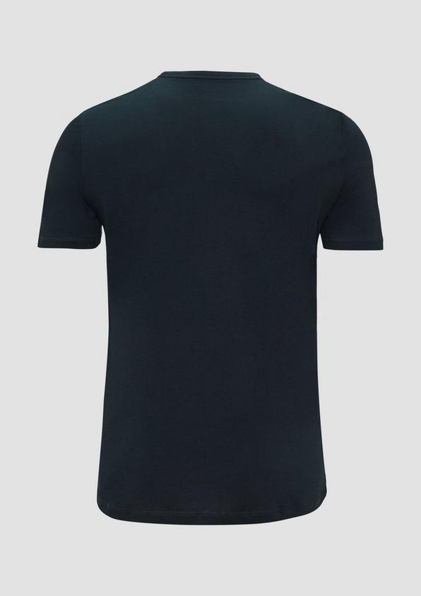 S.Oliver Baumwollshirt mit Frontprint im Angebot