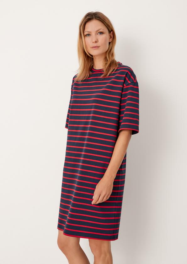 S.Oliver Sweatkleid mit Streifen Fabrik Onlineshop