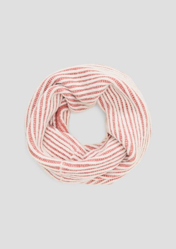 S.Oliver Loop-Schal aus Baumwollmix mit Wolle Online Outlet