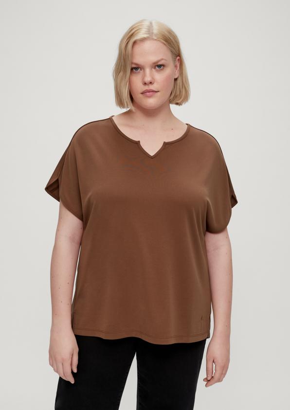 S.Oliver Piqué-Shirt aus Modalmix Riesige Ersparnisse