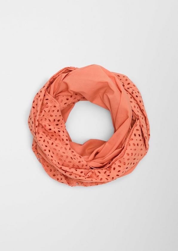 S.Oliver Loop-Schal mit Lochstickerei Bis zu 65% Rabatt