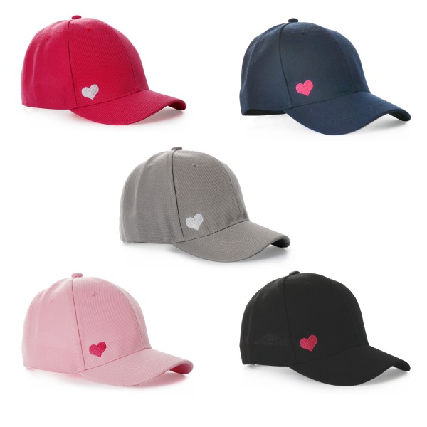 Sonia Originelli Baseball Cap "Herz" Mütze Snapback Unisex Kauf eins, bekomm eins gratis