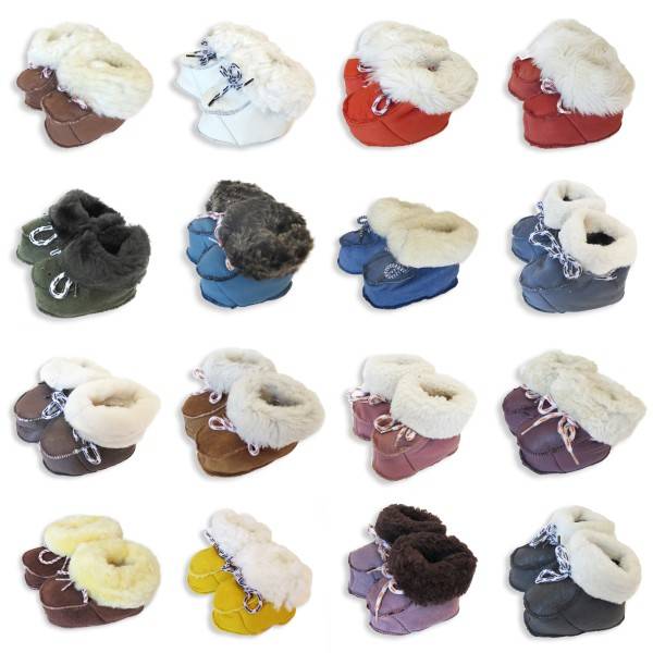 Sonia Originelli Baby Kleinkinder Wildlederhausschuh Atmungsaktiv Lammfell Schaffell Discount Store für neue Produkte