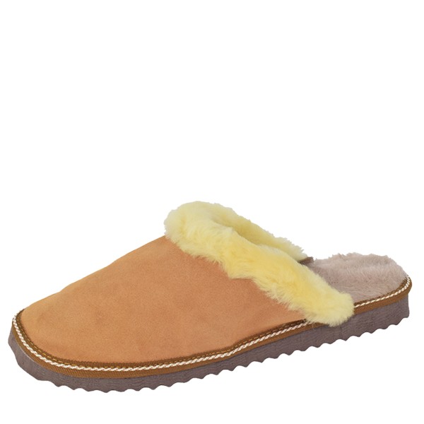 Sonia Originelli Damenpantoffel Schuhe Schaf Lammfell EVA Sohle Leder Clearance-Verkauf