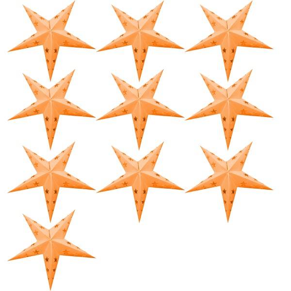 Sonia Originelli 10er Set Mini Weihnachtsstern 10cm Weihnachtsdeko Günstiger Verkauf